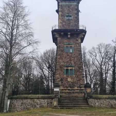 شقة Am Rittergut Giesenstein Gartenblick *